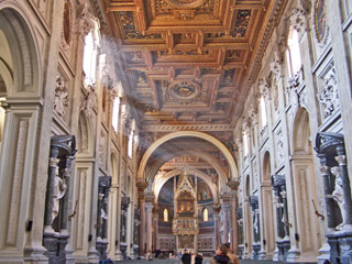 Central nave - San Giovanni in Rome