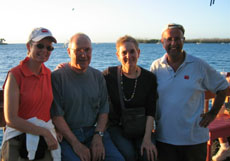 Swiss Canadian friends in Key West, Florida.