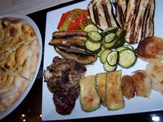 Roma - Perilli in Prati - grilled vegetables