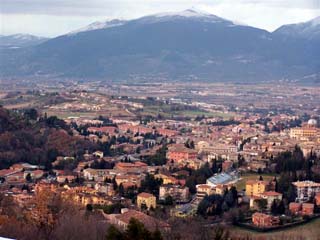 Spoleto - View from Villa Milani