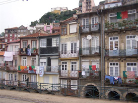 Riberside street - Porto, Portugal