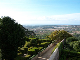 Garden at Seteais Palace - Sintra, Portugal